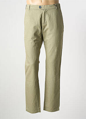 Pantalon chino vert JAGVI pour homme