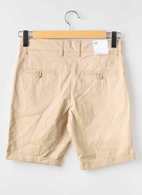 Bermuda beige KNOWLEDGE COTTON APPAREL pour homme