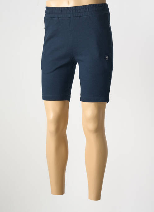 Bermuda bleu KNOWLEDGE COTTON APPAREL pour homme