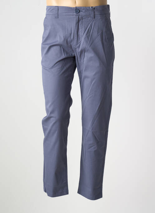 Pantalon chino gris KNOWLEDGE COTTON APPAREL pour homme