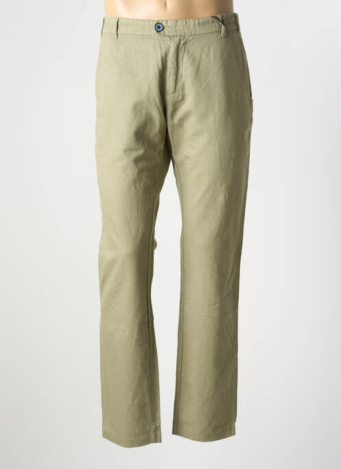 Pantalon chino vert JAGVI pour homme