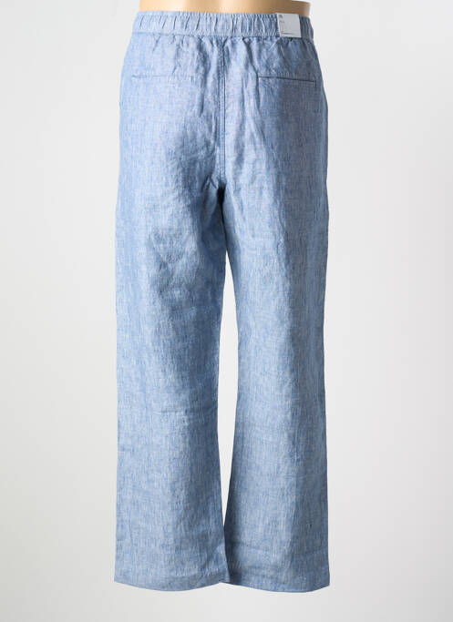 Pantalon large bleu KNOWLEDGE COTTON APPAREL pour homme