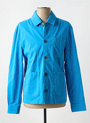 Veste casual fermeture boutonnée sur le devant bleu JAGVI homme