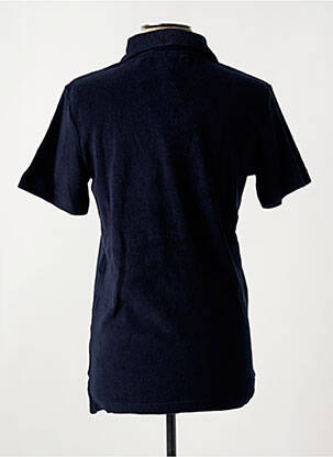 Polo coupe cintrée manches courtes bleu KNOWLEDGE COTTON APPAREL homme