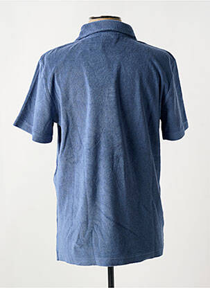 Polo coupe cintrée manches courtes bleu clair KNOWLEDGE COTTON APPAREL homme