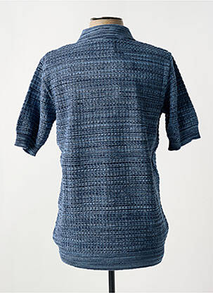 Polo coupe cintrée manches courtes bleu FAR AFIELD homme