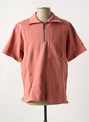 Polo coupe droite manches courtes rose FAR AFIELD homme