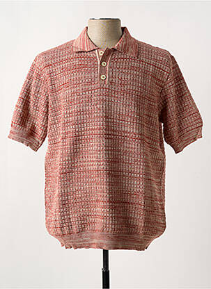 Polo manches courtes manches courtes rouge FAR AFIELD homme