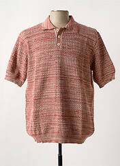 Polo rouge FAR AFIELD pour homme seconde vue