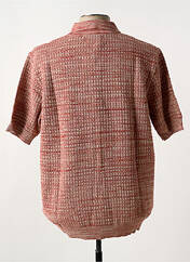 Polo rouge FAR AFIELD pour homme seconde vue