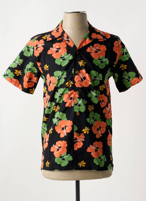 Chemise manches courtes noir NUDIE JEANS CO pour homme