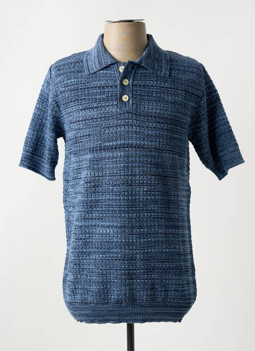 Polo bleu FAR AFIELD pour homme