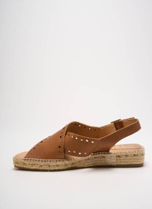 Sandales/Nu pieds marron KANNA pour femme