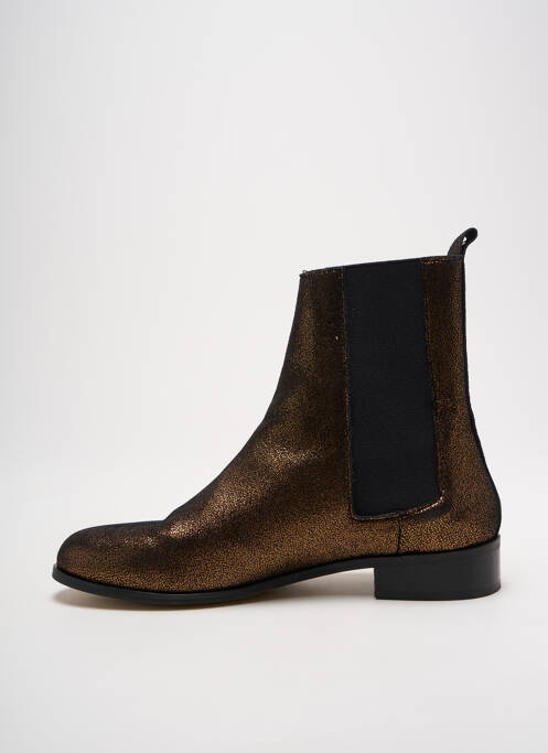 Bottines/Boots marron ANAKI pour femme