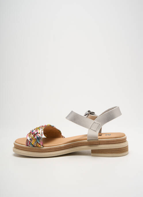 Sandales/Nu pieds argent MKD pour femme