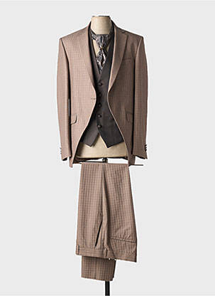 Costume de cérémonie coupe costume marron EMPIRE DU MARIÉ homme