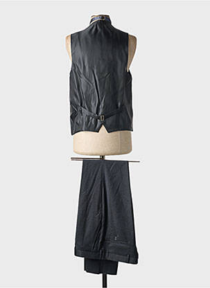 Costume de cérémonie coupe costume noir ENZO ROMANO homme