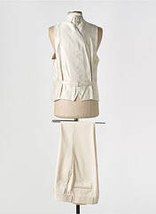 Costume de cérémonie beige ENZO ROMANO pour homme seconde vue