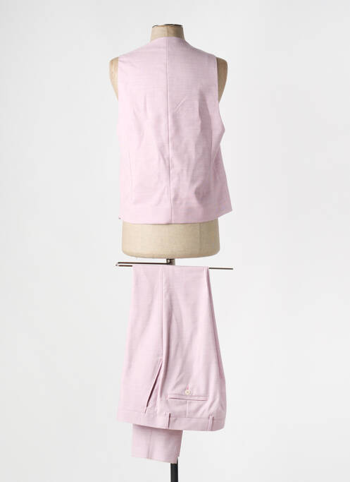 Costume de cérémonie rose HAVANA & CO pour homme