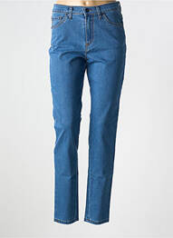 Jeans coupe slim poches bleu LCDN femme