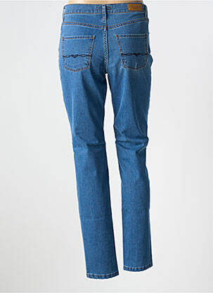 Jeans coupe slim poches bleu LCDN femme