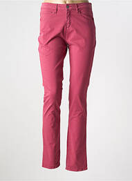 Pantalon slim poches rose KANOPE femme