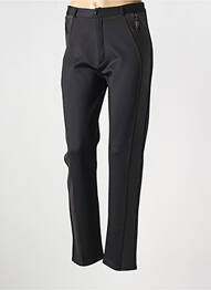 Pantalon slim poches noir CARLA D ANGELI femme