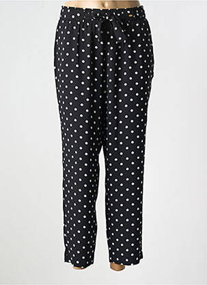 Pantalon 7/8 taille élastique noir LCDN femme
