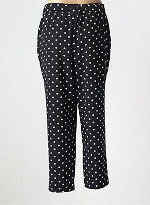 Pantalon 7/8 taille élastique noir LCDN femme