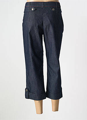 Pantacourt stretch taille normale bleu ARMOR LUX femme