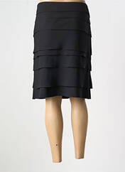 Jupe mi-longue noir QUATRE VINGT JOURS pour femme seconde vue