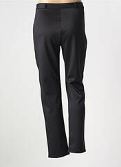 Pantalon slim noir CARLA D ANGELI pour femme seconde vue