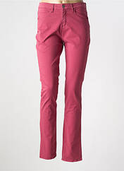 Pantalon slim rose KANOPE pour femme seconde vue