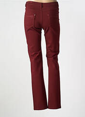 Pantalon slim rouge S.QUISE pour femme seconde vue
