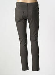 Pantalon slim vert LAURA JO pour femme seconde vue