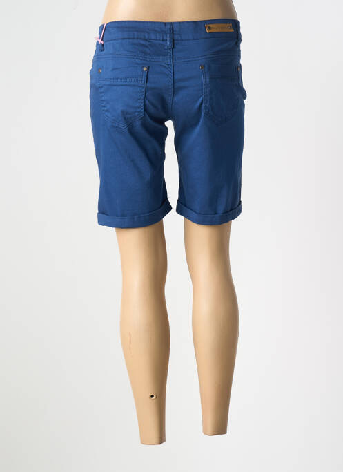 Bermuda bleu KALAI pour femme
