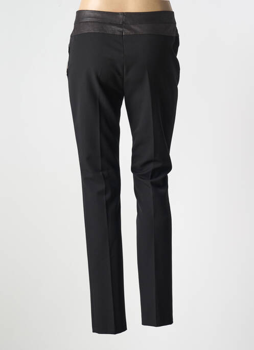 Pantalon slim noir FEMMES JE VOUS AIME pour femme