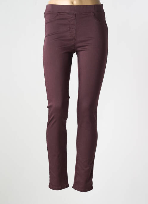 Pantalon slim violet CONCEPT K pour femme