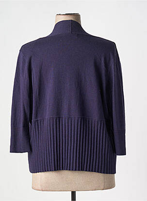 Gilet manches longues manches 3/4 bleu CONCEPT K femme