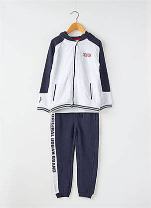 Ensemble de sport type de haut veste bleu MINI BOL garcon