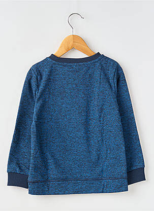 Sweat-shirt stretch manches longues bleu KNOT SO BAD garçon