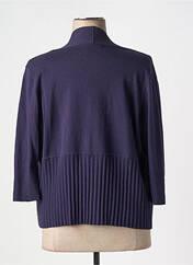 Gilet manches longues bleu CONCEPT K pour femme seconde vue