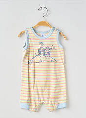 Combishort jaune PETIT BATEAU pour garçon seconde vue