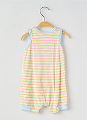 Combishort jaune PETIT BATEAU pour garçon seconde vue