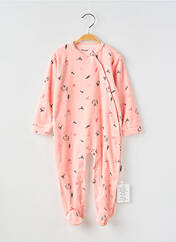 Pyjama rose BABY BOL pour fille seconde vue
