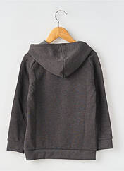 Sweat-shirt à capuche gris KNOT SO BAD pour garçon seconde vue
