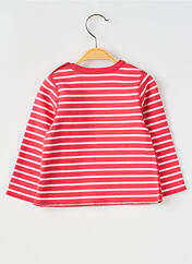 T-shirt rouge PETIT BATEAU pour enfant seconde vue