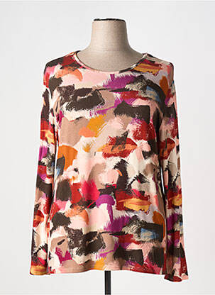 T-shirt orange GEVANA pour femme