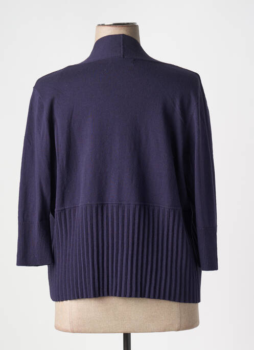 Gilet manches longues bleu CONCEPT K pour femme