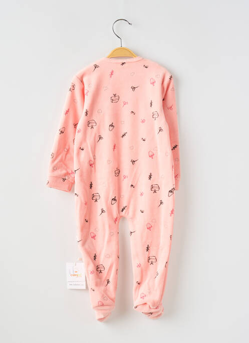 Pyjama rose BABY BOL pour fille